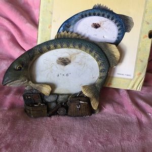 Fish picture frame